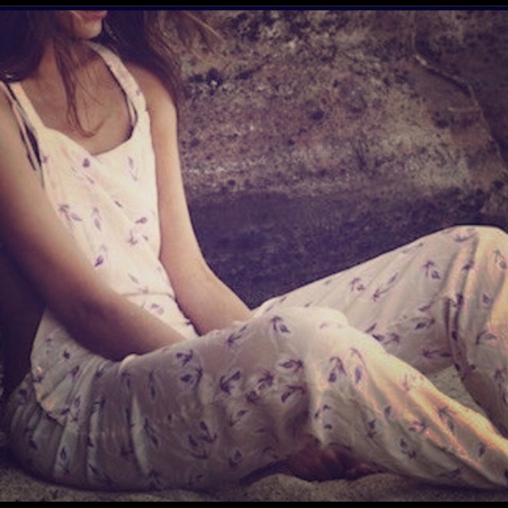 Acacia Silk Overalls